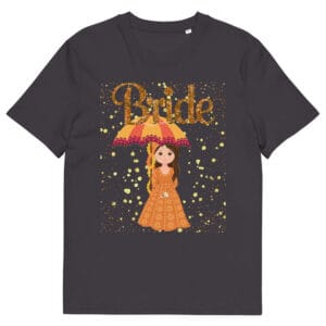 unisex organic cotton t shirt anthracite front 6890073b2f30d