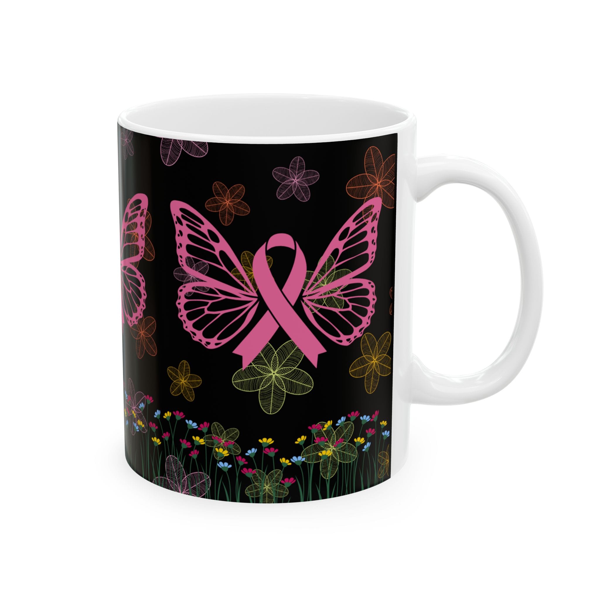 Breast Cancer Awareness Butterfly Mug - 11oz & 15oz 2 1003382802844908309 2048