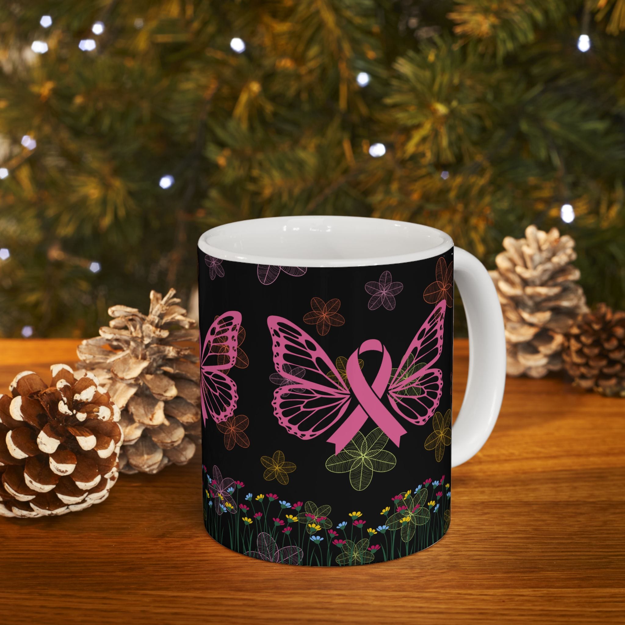Breast Cancer Awareness Butterfly Mug - 11oz & 15oz 3 9324345900305860312 2048