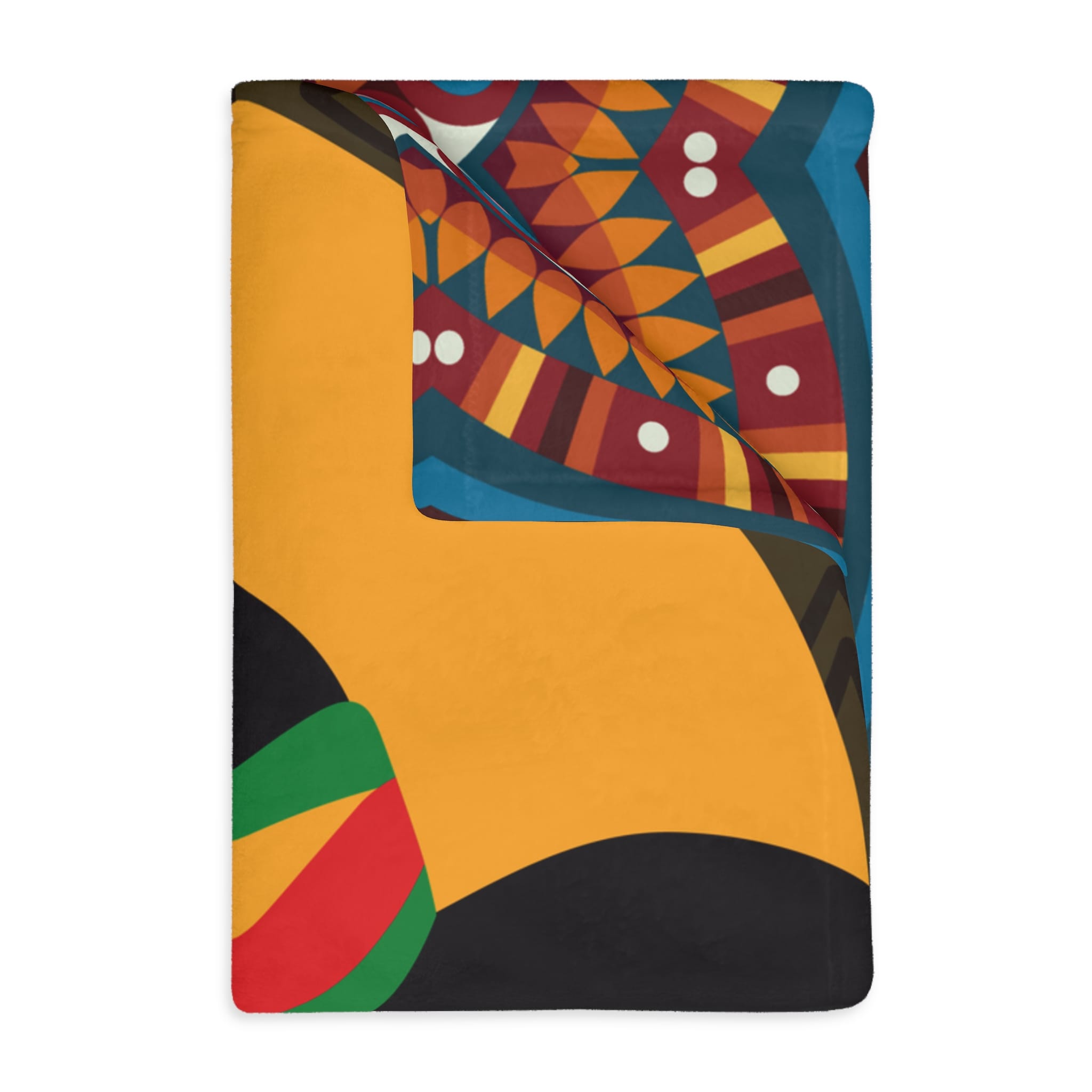 African Woman Vibes Velveteen Microfiber Blanket - Two-Sided Print | Cozy Home Décor with Positive Messages 4 1899253537040601257_2048 jpeg