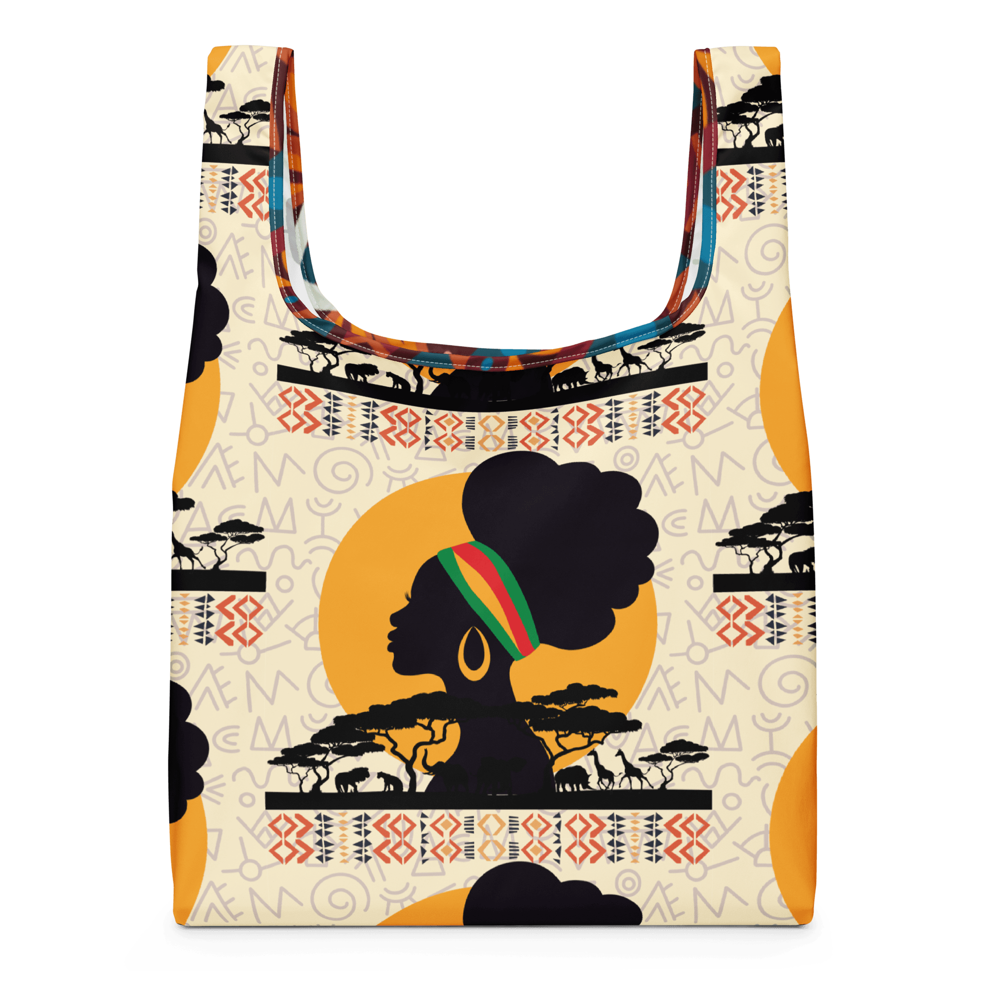 Habesha and Proud Double Sided Women's Shopping bag 4 all-over-print-shopping-bag-white-back-69090fb6a6c58 png