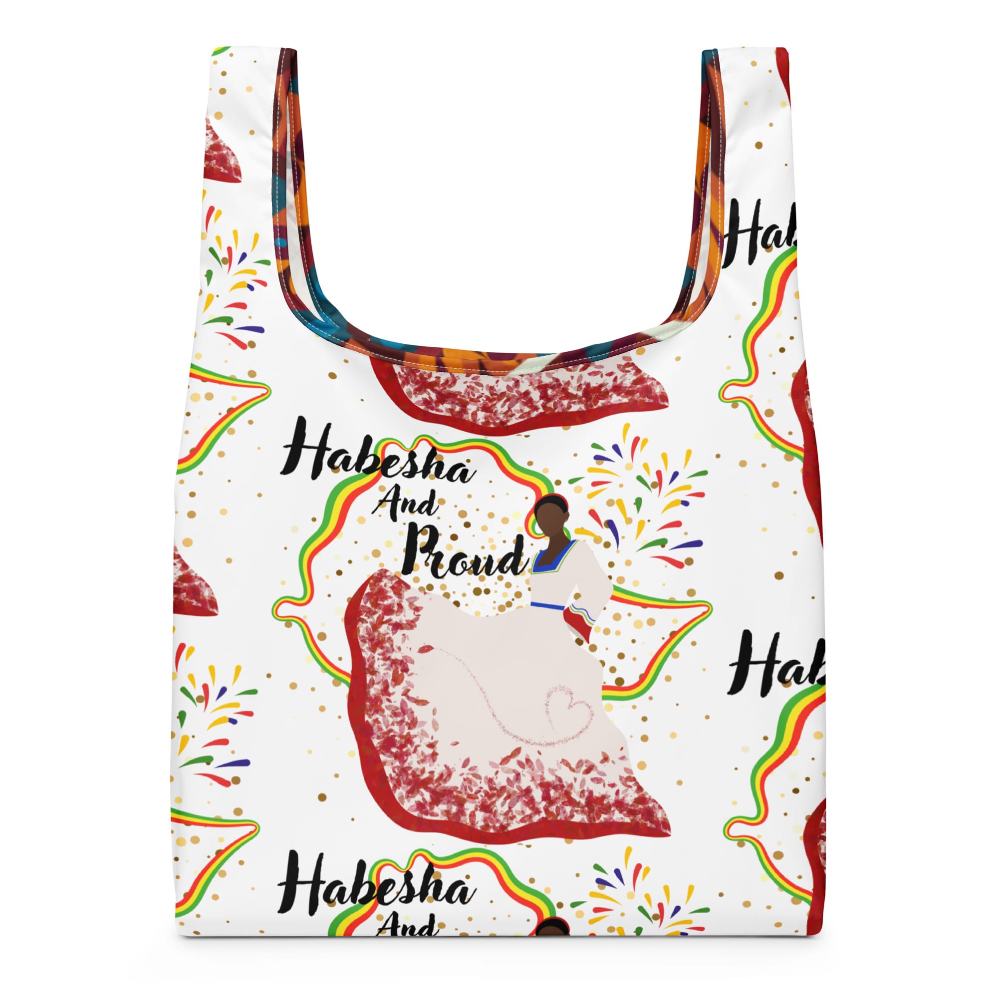 Habesha and Proud Double Sided Women's Shopping bag 7 all-over-print-shopping-bag-white-front-690917b394ec5 jpg
