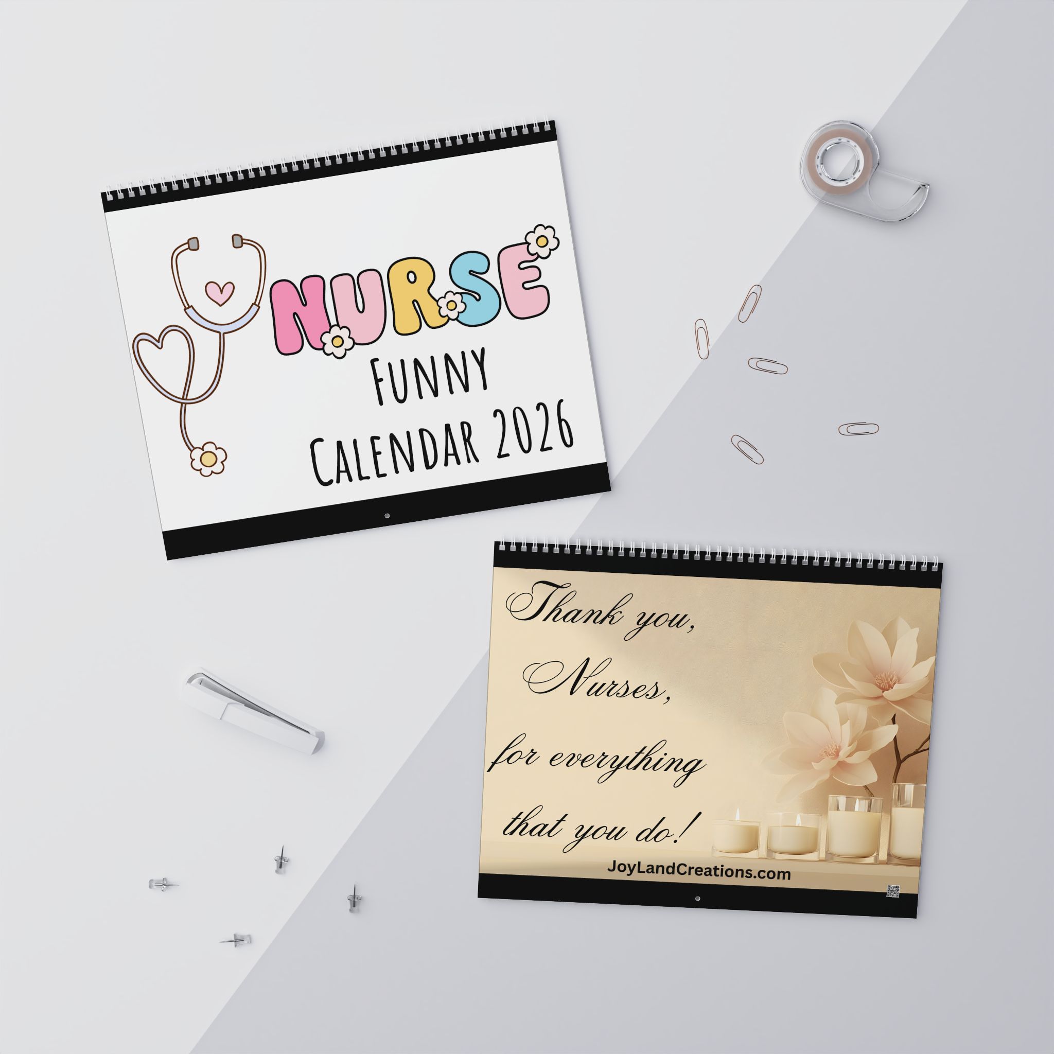 Funny Nurse 2026 Wall Calendar — Humorous Nurse Quotes with Notes Section 5 11444310364915303840_2048 jpeg